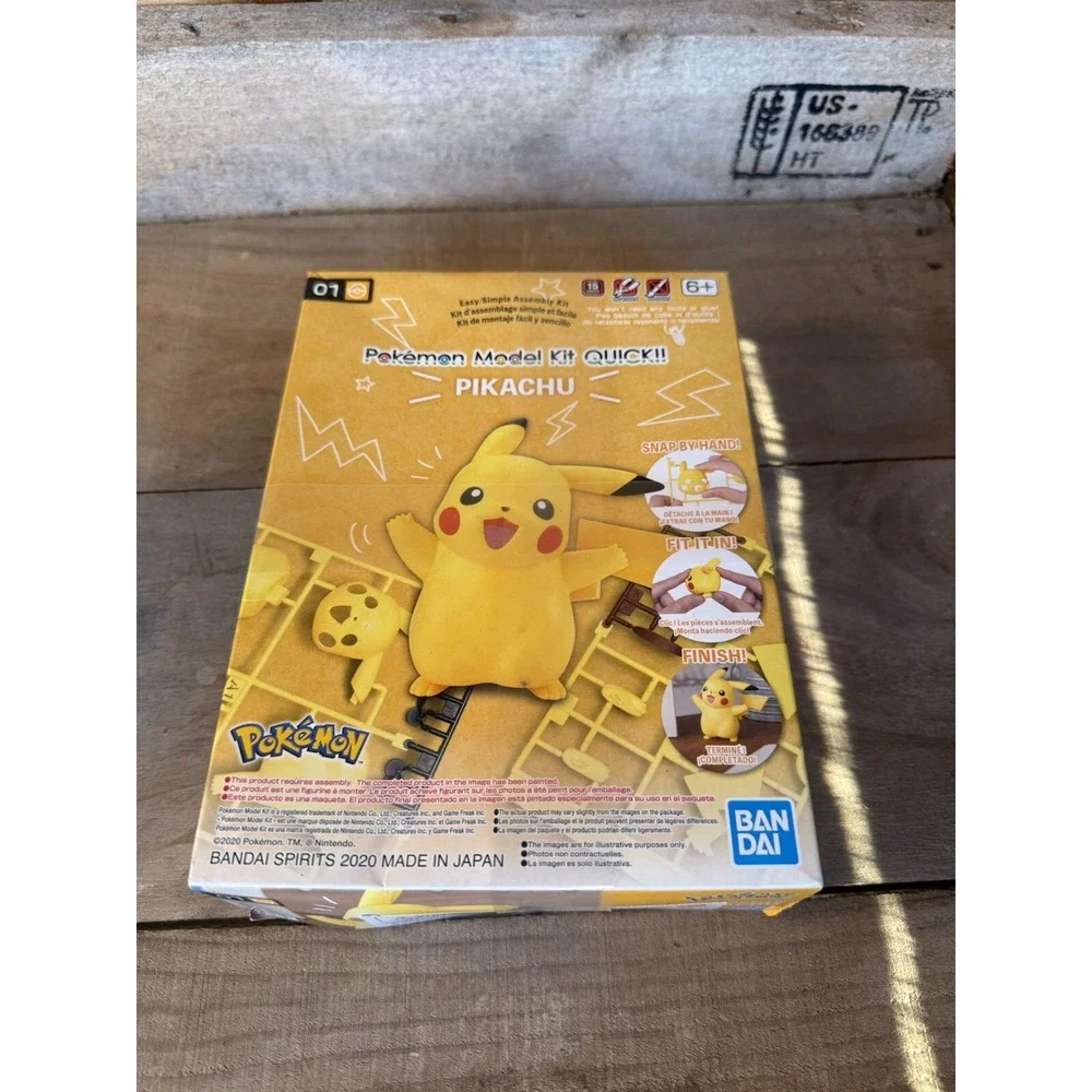 03 Pikachu Battle Pose Pokemon Bandai Spirits Model Kit‎ Quick! Bandai Hobby